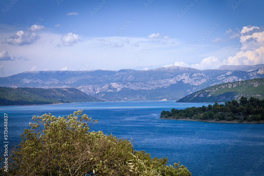 Lac de Sainte-Croix, Gorges du Verdon, Verdon Gorge Provence-Alpes-Cote d'Azur, Provence, France, Europe