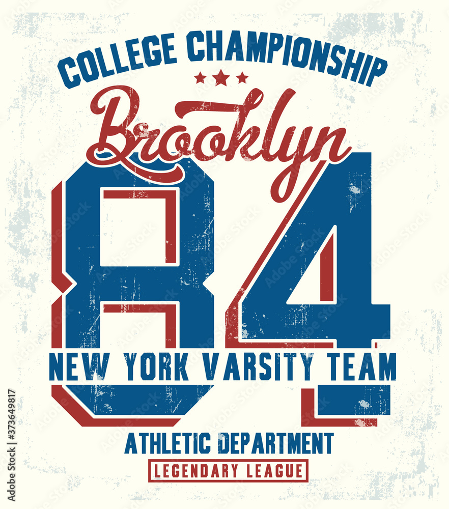Obraz premium Vintage theme typography for t shirt prints, posters and other uses.