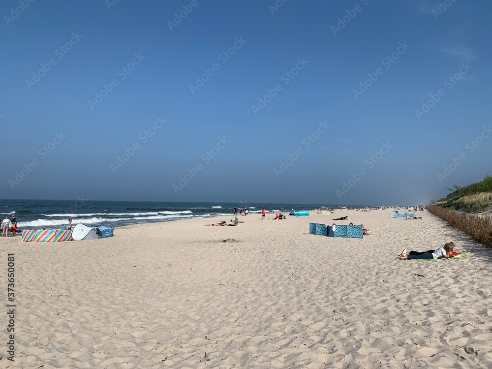 Fototapeta premium beach and sea