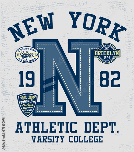 Vintage theme typography for t shirt prints, posters and other uses.