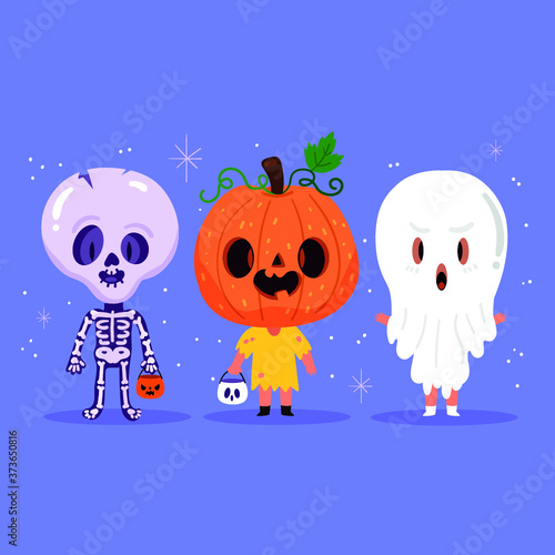Halloween characters 