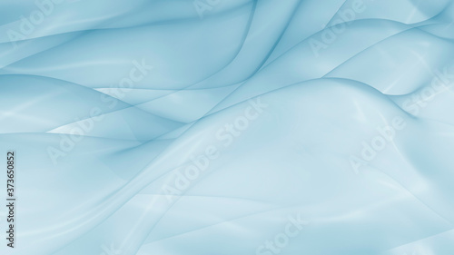 3D Illustration Abstract Blue Background