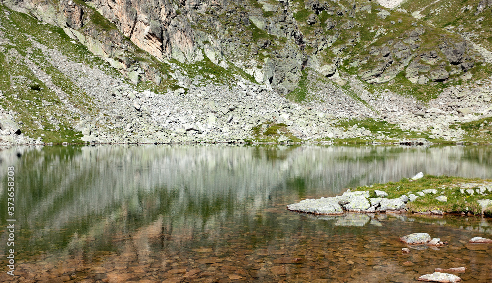 Lake in the Rila mountains of Bulgaria Lake in the Rila mountains of Bulgaria