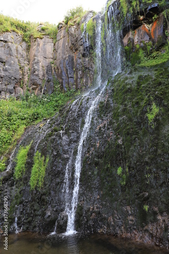 cascade du Salin  massif du M  zenc  43
