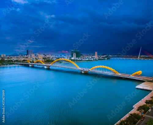 Beautiful colours of Da Nang Vietnam