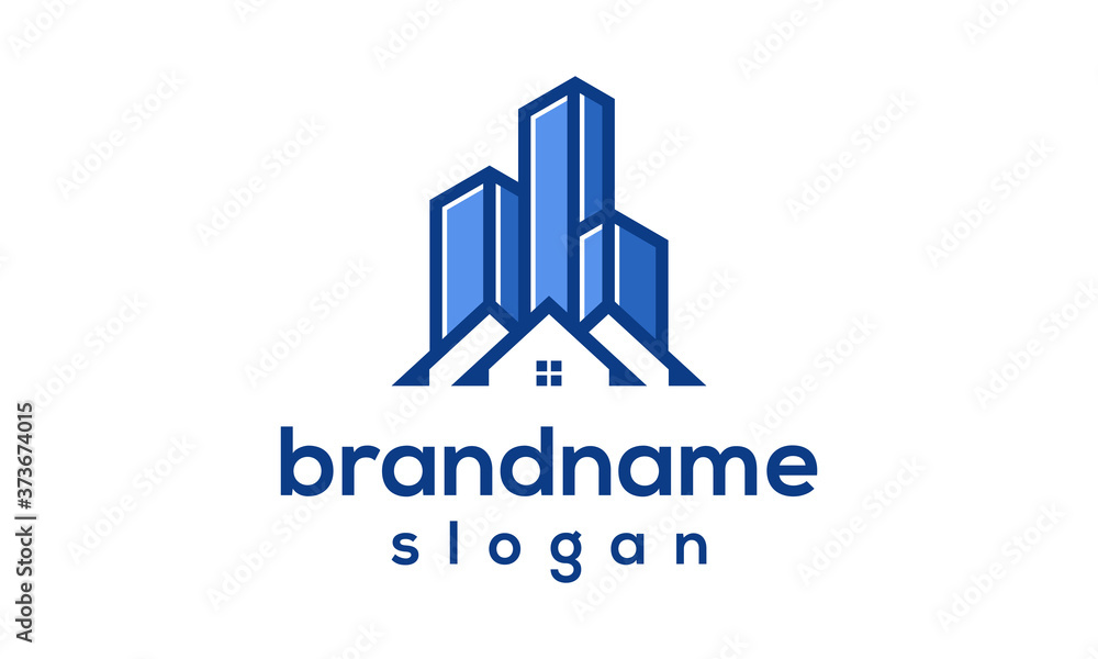 Real estate logo design vector Real estate logo design vector