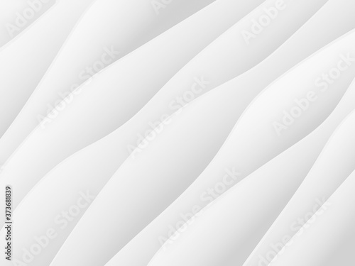 White curve 3d pattern background