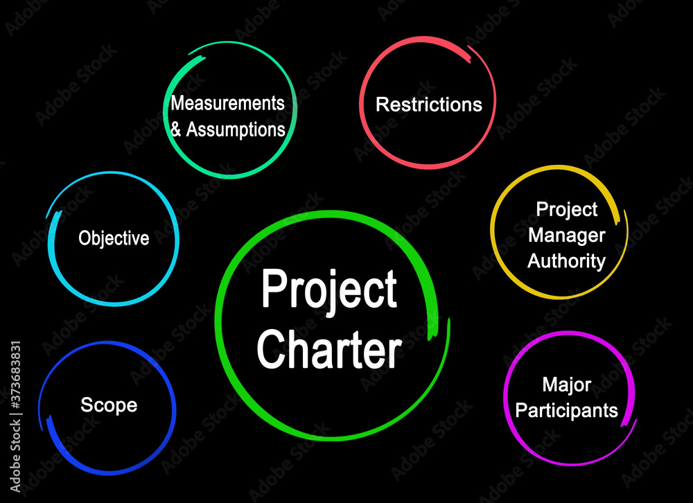 Six Components of Project Charter.