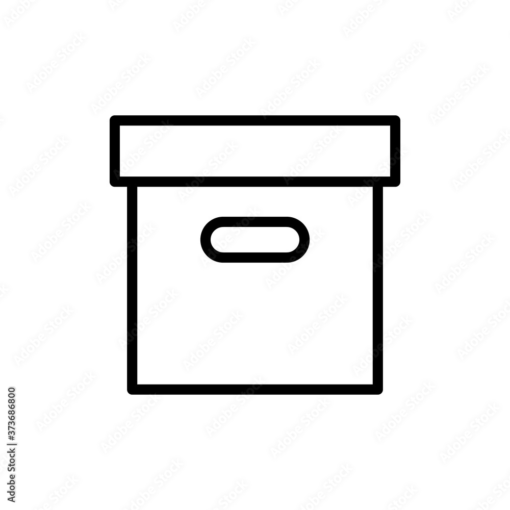 Box office elements icon. Simple line, outline vector elements of cabinet accessories icons for ui and ux, website or mobile application Box office elements icon. Simple line, outline vector elements of cabinet accessories icons for ui and ux, website or mobile application