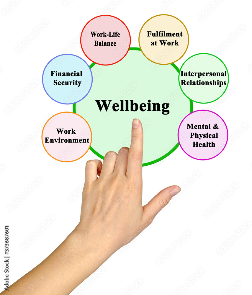 Six detrminants for workers' wellbeing Six detrminants for workers' wellbeing