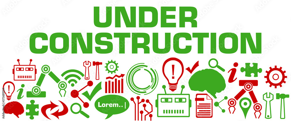 Under Construction AI Technology Texture Bottom Greed Red Under Construction AI Technology Texture Bottom Greed Red