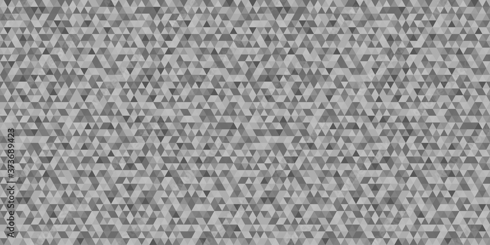 Fototapeta premium Tiled pattern from triangles. Seamless abstract texture. Triangle background. Black and white wallpaper