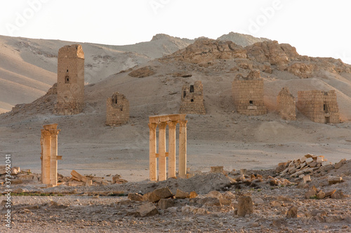 Palmyre Syria 2009 The ruins of an ancient city dating from the Roman period photo