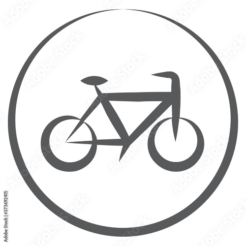 
Bicycle icon design, pedal bike vector design 
