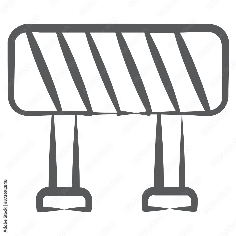 Road barrier icon in editable style, linear vector
Road barrier icon in editable style, linear vector