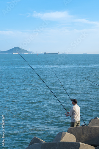 Fishing on the Pier