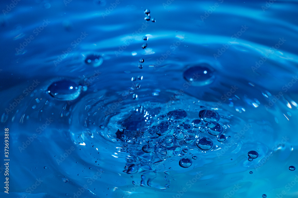 blue water waves with with bubbles on a white background blue water waves with with bubbles on a white background