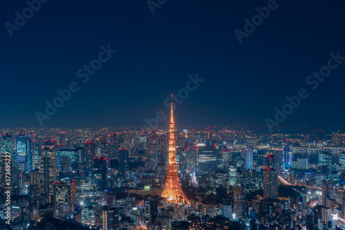 tokyo tower night view