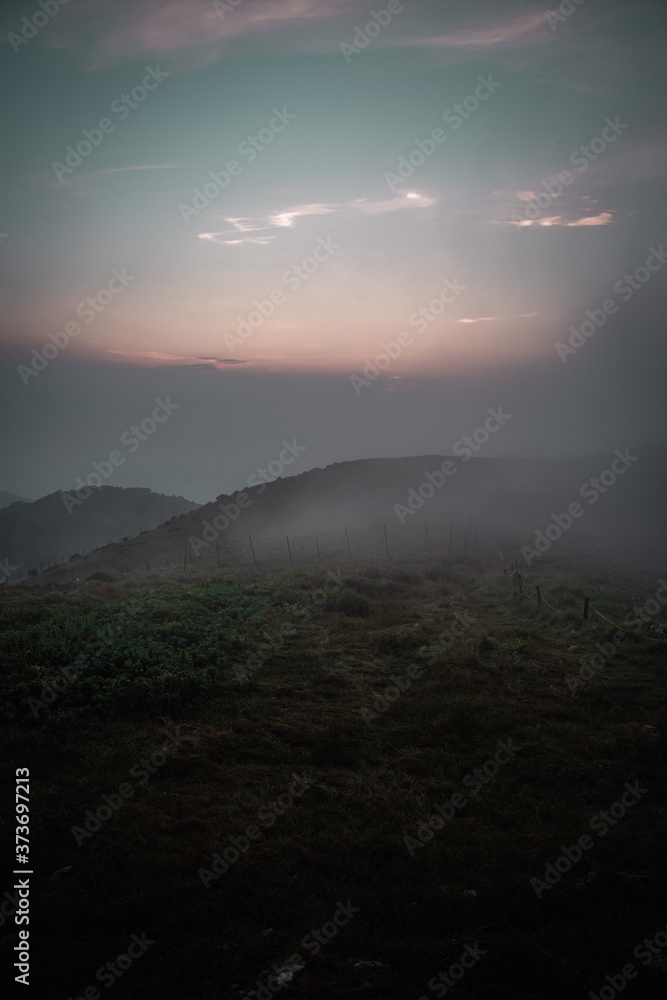 Fototapeta premium 山の風景