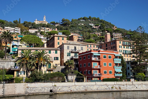 Recco, resort on shores of Mediterranean Sea, Italy