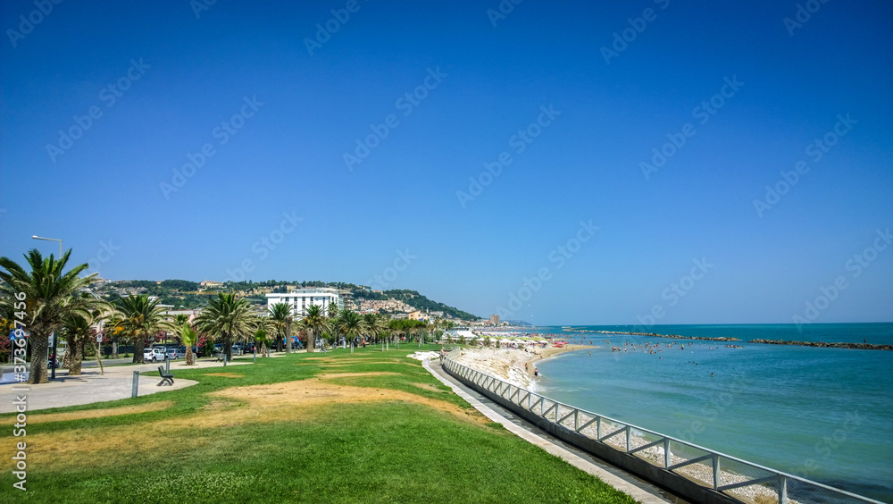 Fototapeta premium Mediterran coast on the south of Italy