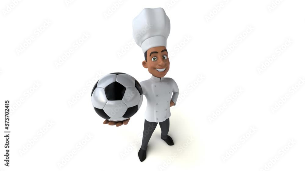 Fun 3D cartoon chef Fun 3D cartoon chef