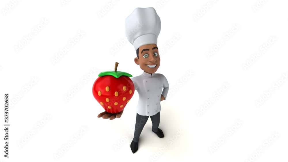 Fun 3D cartoon chef Fun 3D cartoon chef