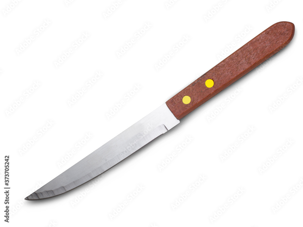Cooking knives on a white background,with clipping path Cooking knives on a white background,with clipping path