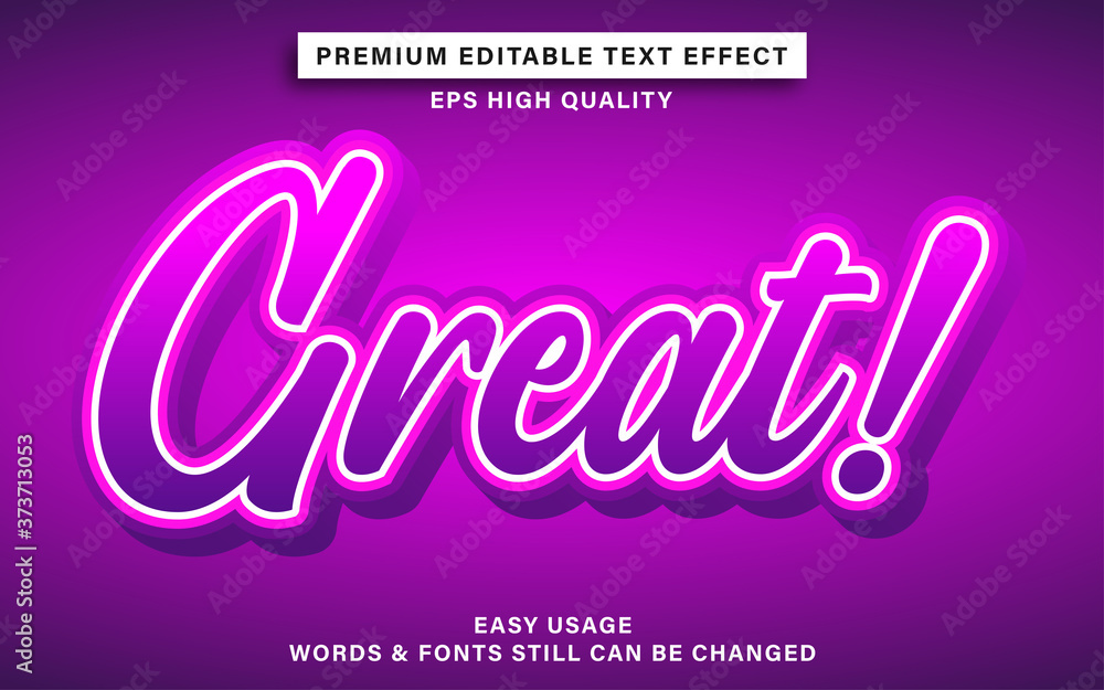 Graffiti text effect - great Graffiti text effect - great