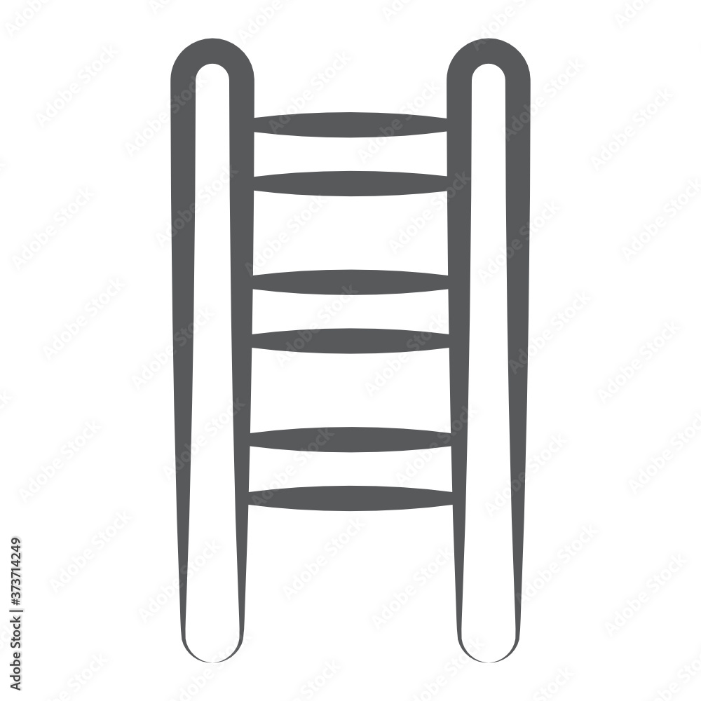 A wooden steps for climbing, ladder icon
A wooden steps for climbing, ladder icon