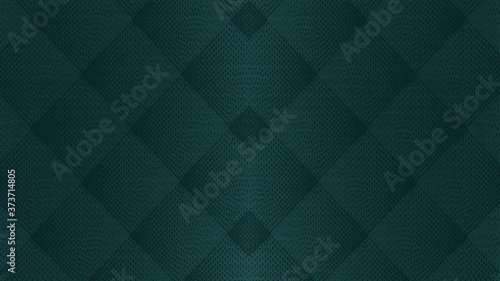 Quadro em tela Seamless abstract grunge grey gray white overlapping dotted points rhombus diamo