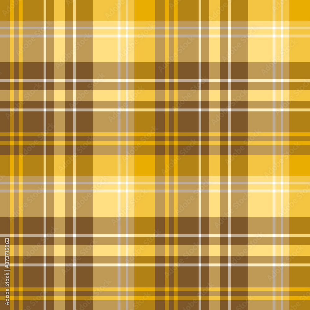 Creative plaid pattern in brown, yellow and white colors. Creative plaid pattern in brown, yellow and white colors.