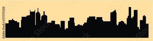 Melbourne, Australia (city silhouette)