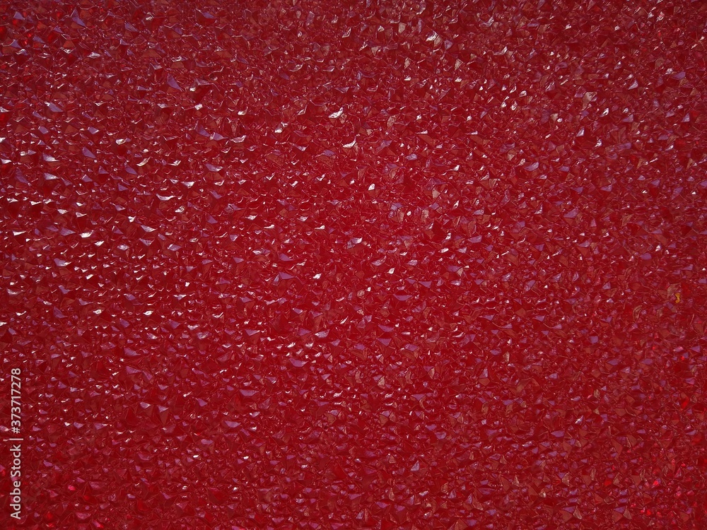 Red crystal glass texture background image Red crystal glass texture background image