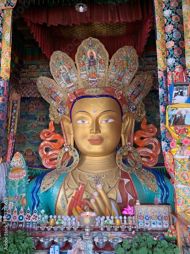 statue of future Buddha