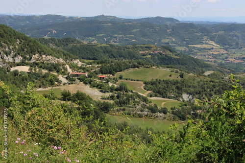 Wallpaper Mural Views of the Bormida Valley in the south of Piedmont, Italy. Torontodigital.ca