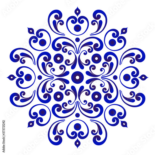 Chinese porcelain flower