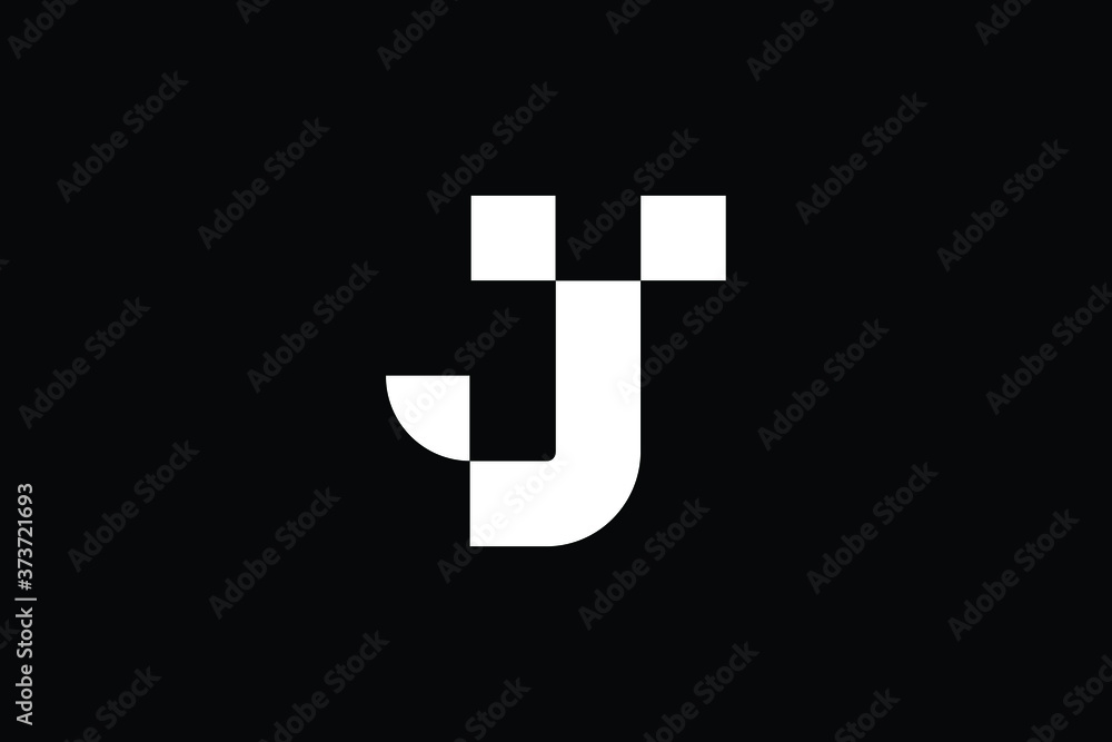 Minimal Innovative Initial TJ logo and JT logo. Letter TJ JT creative elegant Monogram. Premium Business logo icon. White color on black background Minimal Innovative Initial TJ logo and JT logo. Letter TJ JT creative elegant Monogram. Premium Business logo icon. White color on black background