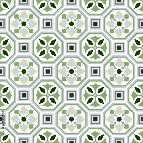 cute tiles pattern vector