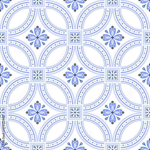 seamless tiles pattern vector