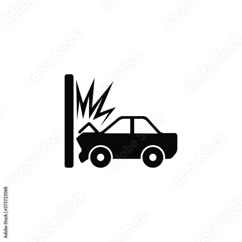 Clash car icon isolated vector on white