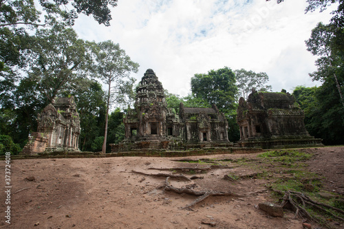 Angkor Wat, A temple complex in Cambodia and the largest religious monument in the world