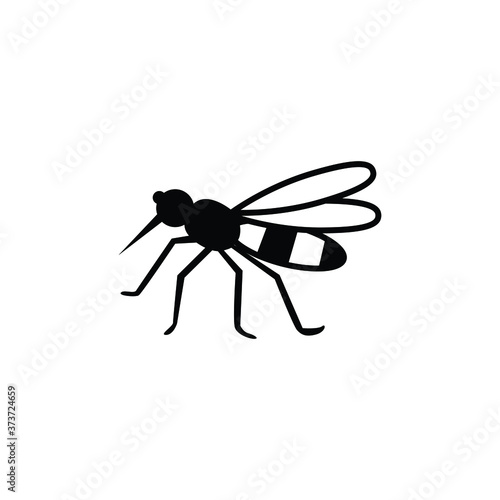 Mosquito icon isolated vector on white