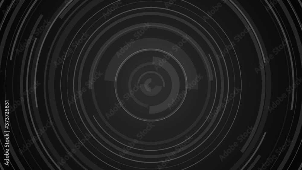 Circle black gray technology Hi-tech dark background. Abstract graphic digital future concept design. Circle black gray technology Hi-tech dark background. Abstract graphic digital future concept design.