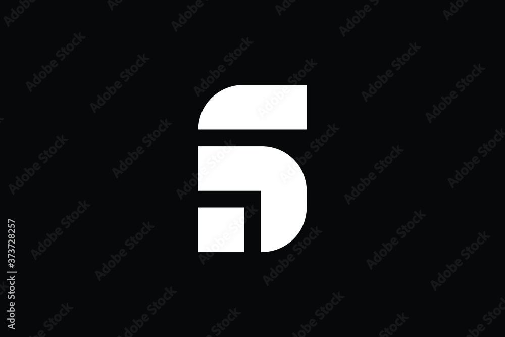 Minimal Innovative Initial FD logo and DF logo. Letter FD DF creative elegant Monogram. Premium Business logo icon. White color on black background Minimal Innovative Initial FD logo and DF logo. Letter FD DF creative elegant Monogram. Premium Business logo icon. White color on black background