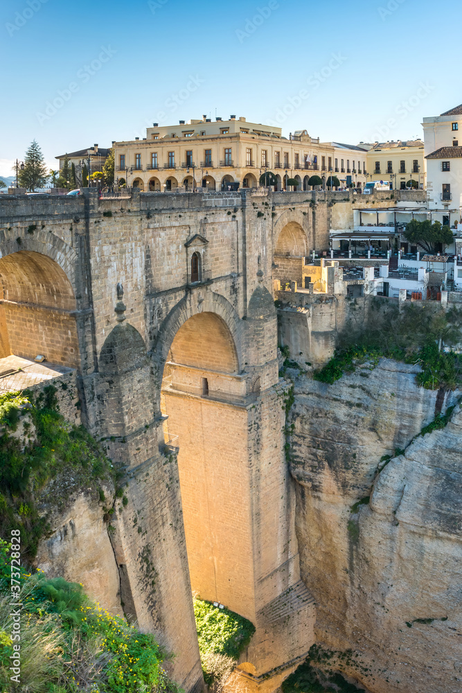 Puente Nuevo Bridge and town Ronda, Andalusia, Spain