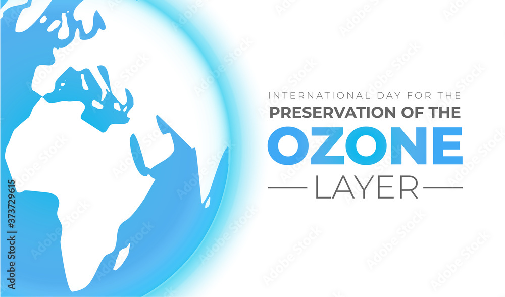 Preservation of the Ozone Layer International Day Background Illustration Preservation of the Ozone Layer International Day Background Illustration