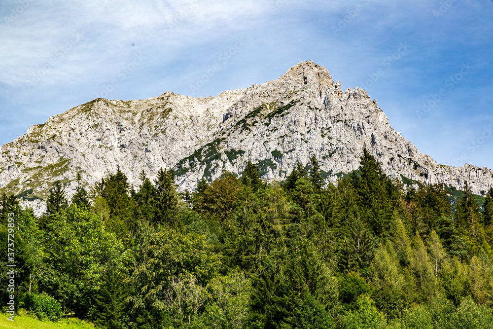 wilder kaiser mountains in Tyrol Ellmau
