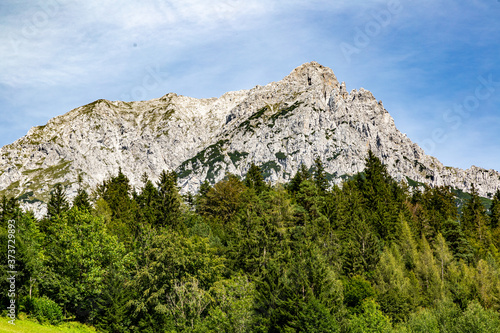 wilder kaiser mountains in Tyrol Ellmau 