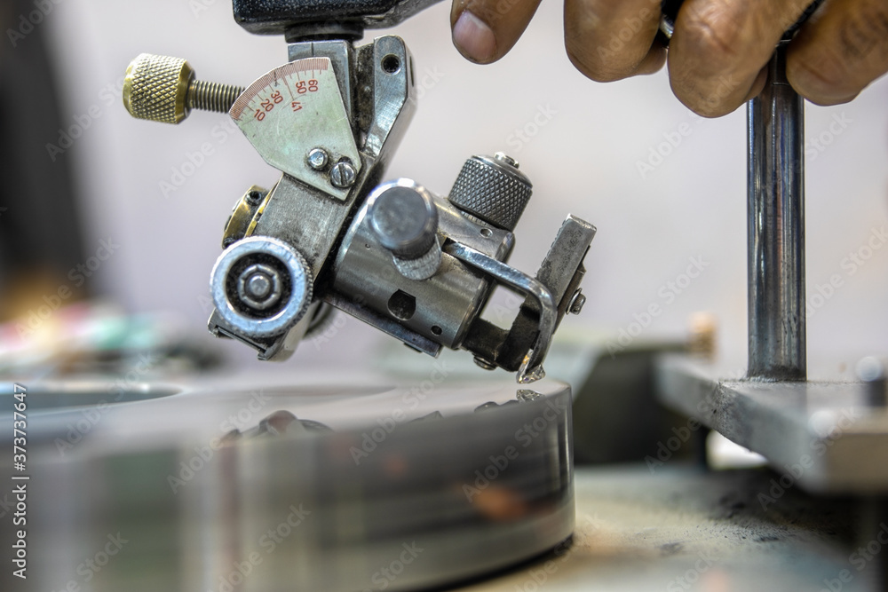 Fotografia Diamond polishing